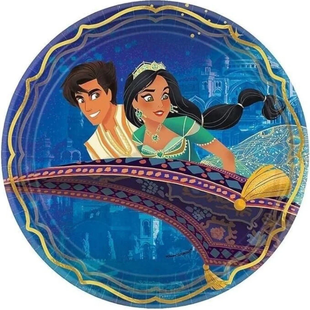 Disney Aladdin Lunch Plates 9